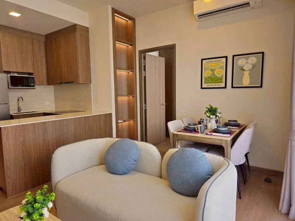 Condominio moderno de 2 habitaciones con vista a la piscina en Cherngtalay