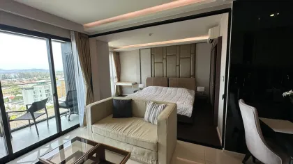 Apartamento 1 Habitación 1 Baño en MIDA Grande Resort con Vista al Mar cerca de Playa Surin