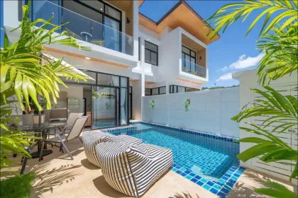 3 Schlafzimmer, 4 Badezimmer Villa in Strandnähe von Kamala - Goldena City Gems