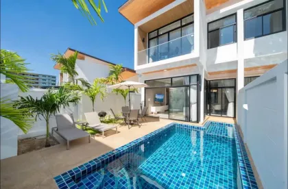 3 Schlafzimmer, 4 Badezimmer Villa in Strandnähe von Kamala - Goldena City Gems