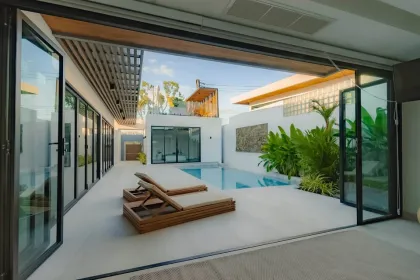 Villa de luxe 4 chambres avec piscine à Layan Lucky Villas, Phuket