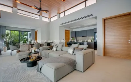 Вилла Botanica Modern Loft на углу, 3 спальни, 3 ванные, Таланг
