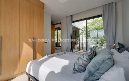Вилла Botanica Modern Loft на углу, 3 спальни, 3 ванные, Таланг