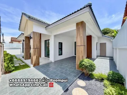 บ้านมุมชั้นเดียวตกแต่งใหม่ใน Phuket Villa California
