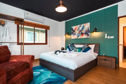 Villa con piscina de 6 habitaciones en la exclusiva zona de Bang Tao