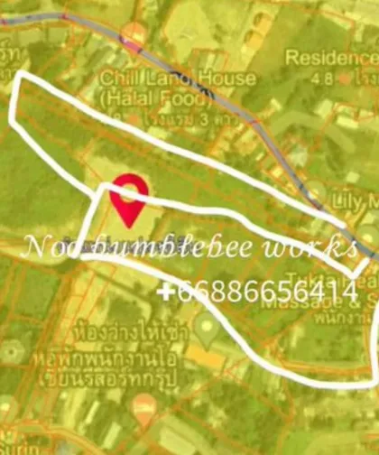 Земля на продажу в Бангтао, 5 рай возле пляжа, желтая зона