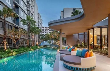 Condominio de 1 dormitorio y 1 baño en D Condo Reef, Kathu
