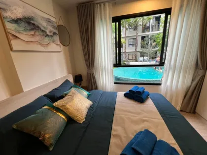 Condominio de 1 dormitorio y 1 baño en D Condo Reef, Kathu