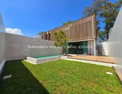 Moderne Japanische 3-Zimmer Villa mit Privatpool in Bang Tao