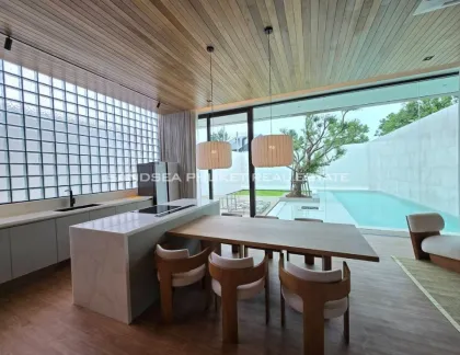 Moderne Japanische 3-Zimmer Villa mit Privatpool in Bang Tao