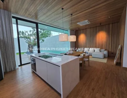 Moderne Japanische 3-Zimmer Villa mit Privatpool in Bang Tao