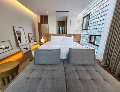 Moderne Japanische 3-Zimmer Villa mit Privatpool in Bang Tao