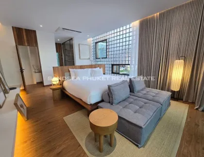 Moderne Japanische 3-Zimmer Villa mit Privatpool in Bang Tao