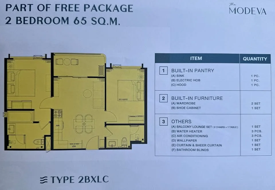 Modern 2-Bedroom Condo at The Modeva, Choeng Thale