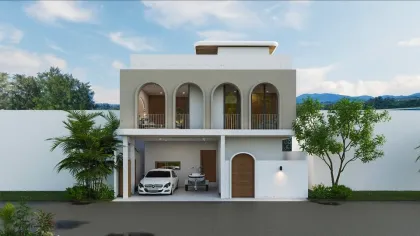Villa de luxe 3 chambres avec piscine en bord de mer à Mai Khao