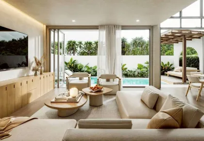 Villa de luxe 3 chambres avec piscine en bord de mer à Mai Khao