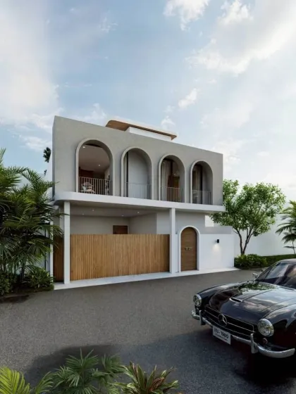 Villa de luxe 3 chambres avec piscine en bord de mer à Mai Khao
