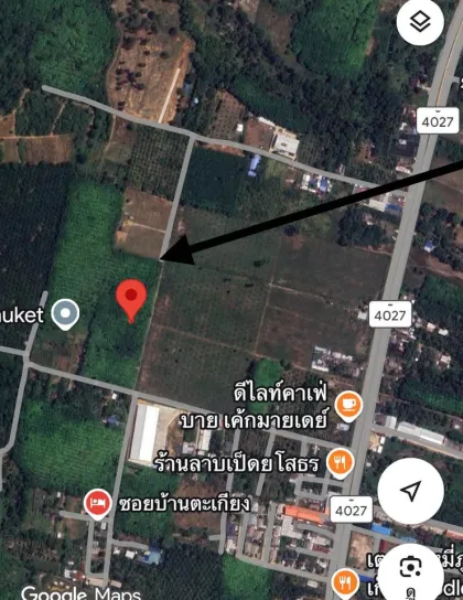 Земля 45 Рай в лучшем районе Па Клок, Пхукет