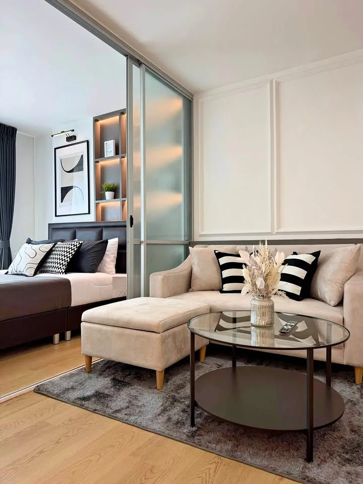 Apartamento de 1 Habitación con Vista a la Piscina en DCondo Mine Kathu