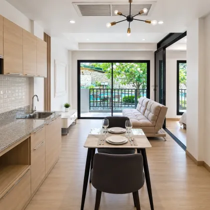 1-Zimmer-Wohnung nahe Surin Beach in Cherng Talay, Phuket