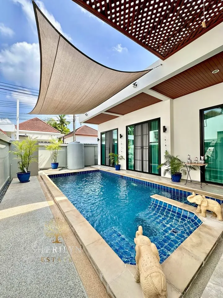 Ruhige & gemütliche 3-Zimmer-Poolvilla in Rawai