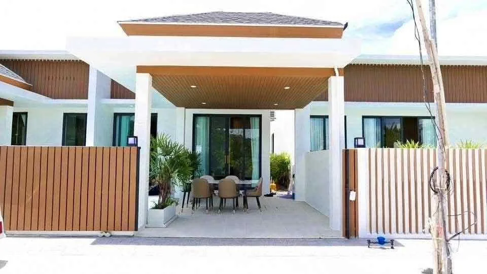 Villa neuve avec piscine 2 chambres à Saku, Thalang, proche aéroport