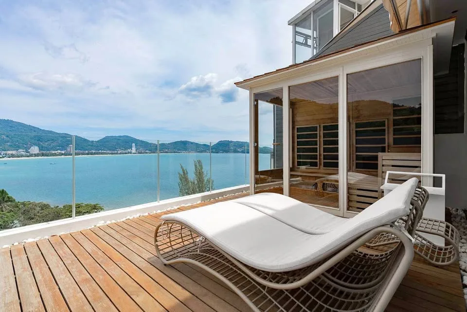 Ático con vistas al mar - Apartamento de 3 habitaciones y 4 baños