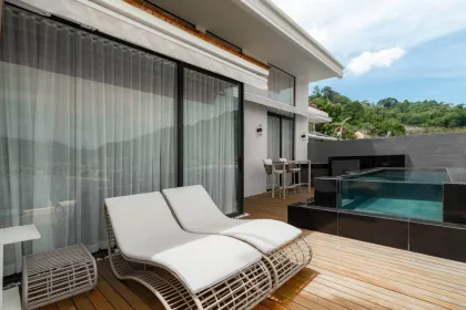 Ático con vistas al mar - Apartamento de 3 habitaciones y 4 baños