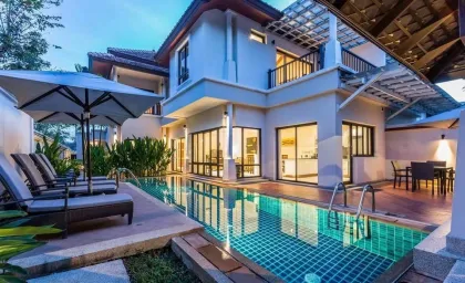 Spacieuse villa 5 chambres avec piscine à Laguna Village, Bang Tao