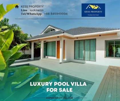 Luxus-Poolvilla zum Verkauf in Maneekram Village, Chalong