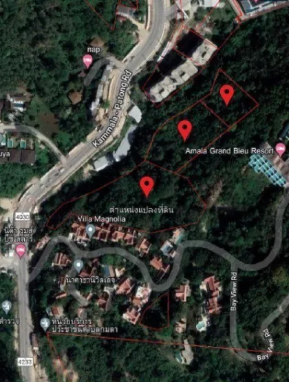 普吉岛卡马拉优质山地海景土地出售