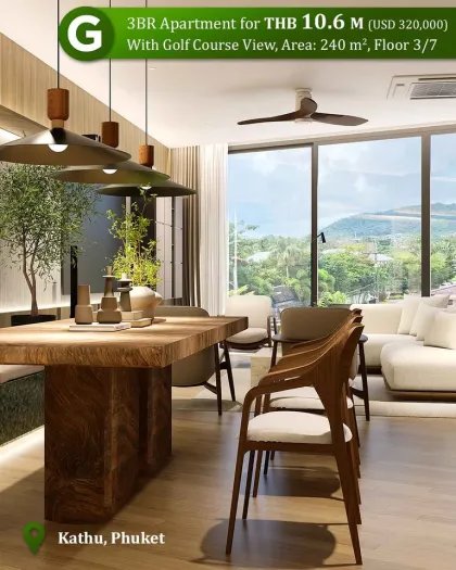 Вилла с 3 спальнями и 3 ванными в Rise Villas, закрытый комплекс Bang Tao