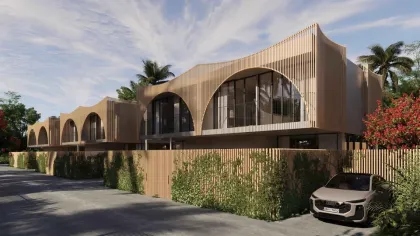 Вилла с 3 спальнями и 3 ванными в Rise Villas, закрытый комплекс Bang Tao