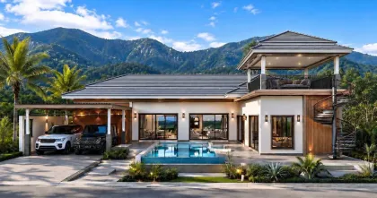 Роскошная вилла с 3 спальнями и 3 ванными в Sri Nang Din Grand Villa, Краби