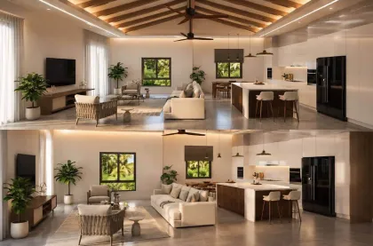 Роскошная вилла с 3 спальнями и 3 ванными в Sri Nang Din Grand Villa, Краби