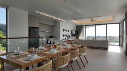 Villa de lujo con piscina privada y vista al mar en la costa oeste de Phuket
