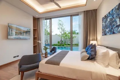 Luxuriöse 3-Schlafzimmer-Villa mit Privatpool in Pru Jampa, Phuket