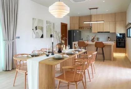 Роскошная вилла с 2 спальнями и бассейном в Shambhala Sol Villa, Чалонг