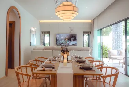 Роскошная вилла с 2 спальнями и бассейном в Shambhala Sol Villa, Чалонг