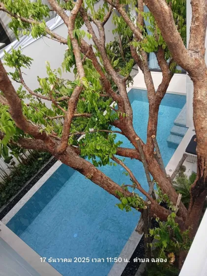 พูลวิลล่าซีวิว 3 ห้องนอน 4 ห้องน้ำ บ้าน 3 ชั้น