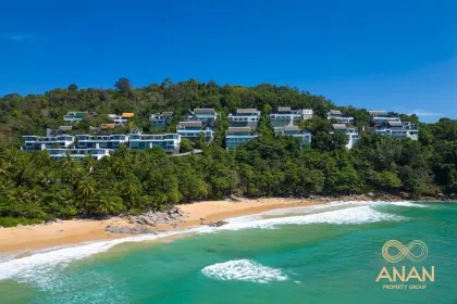 Appartement duplex de luxe 4 chambres avec piscine privée près de la plage de Naithon
