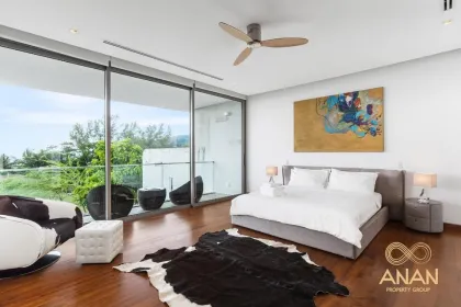 Appartement duplex de luxe 4 chambres avec piscine privée près de la plage de Naithon