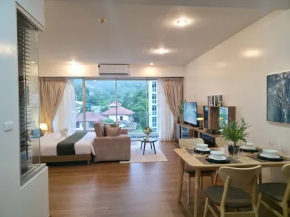 คอนโดรีโนเวทใหม่ 1 ห้องนอน 1 ห้องน้ำ ที่ Chic Condo กะรน