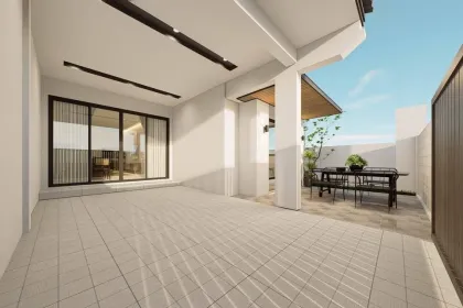 Двухспальная меблированная вилла с 2 ванными в Patak Villa, Чалонг