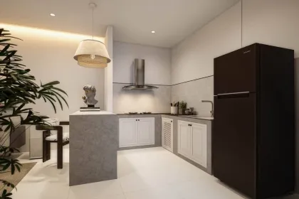 Двухспальная меблированная вилла с 2 ванными в Patak Villa, Чалонг
