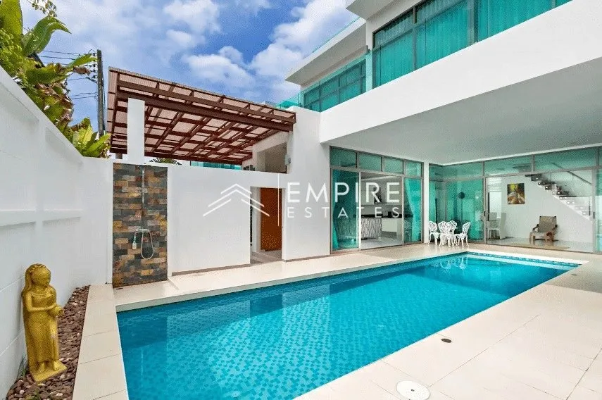 Villa de lujo con 4 dormitorios y piscina privada en la playa Kamala