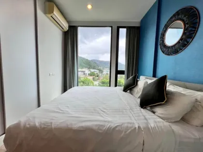1-Bedroom Condo with Mountain View at The Base Uptown, Kathu