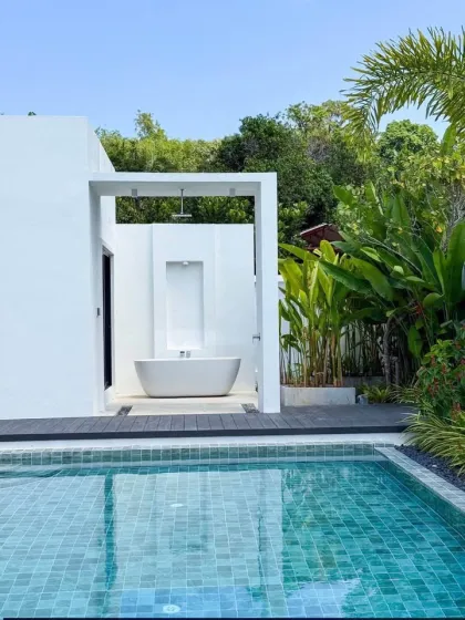 Villa rénovée 3 chambres avec piscine à Koh Kaew, Phuket