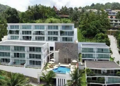 Просторный пентхаус с 3 спальнями и видом на море в Kata Ocean View