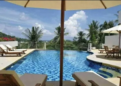 Просторный пентхаус с 3 спальнями и видом на море в Kata Ocean View
